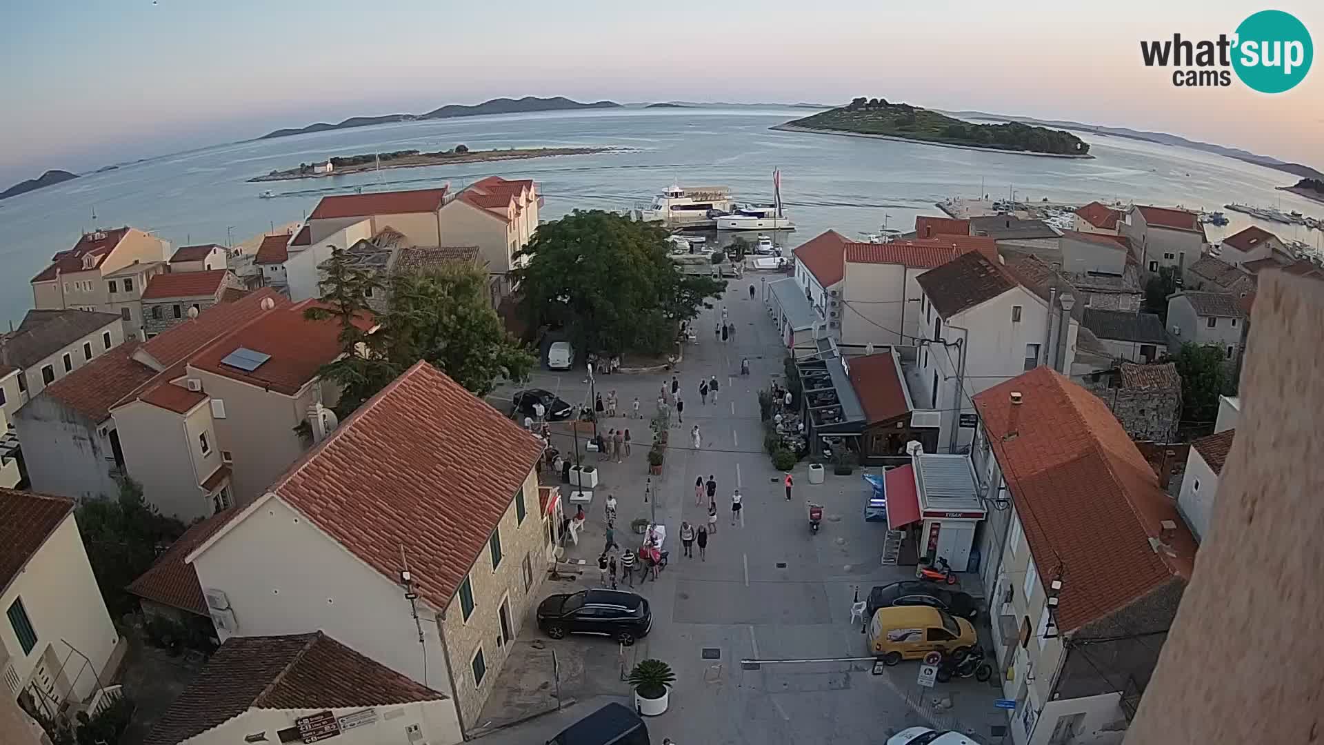 Webcam live Pakoštane – panorama