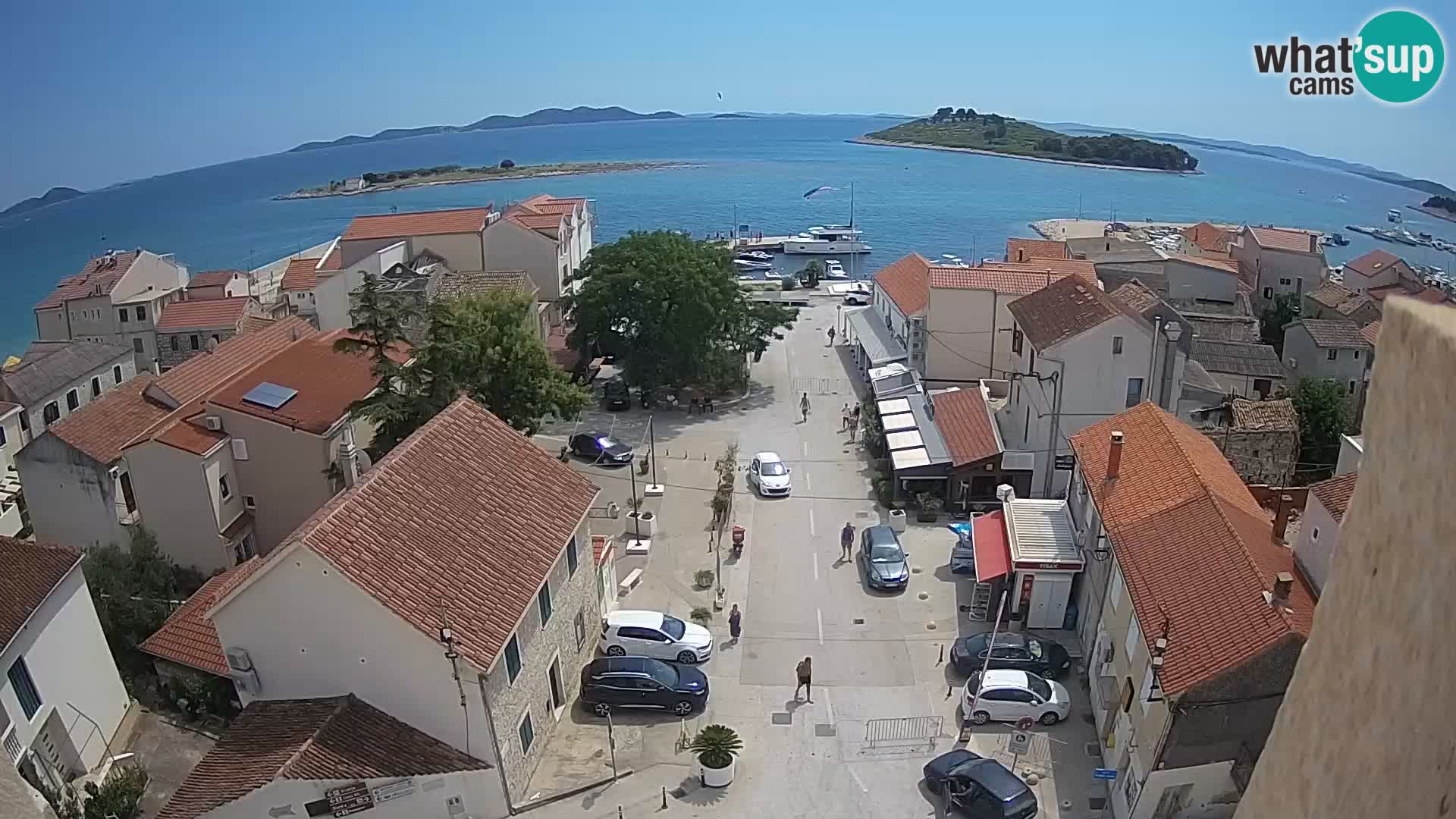 Webcam live Pakoštane – panorama