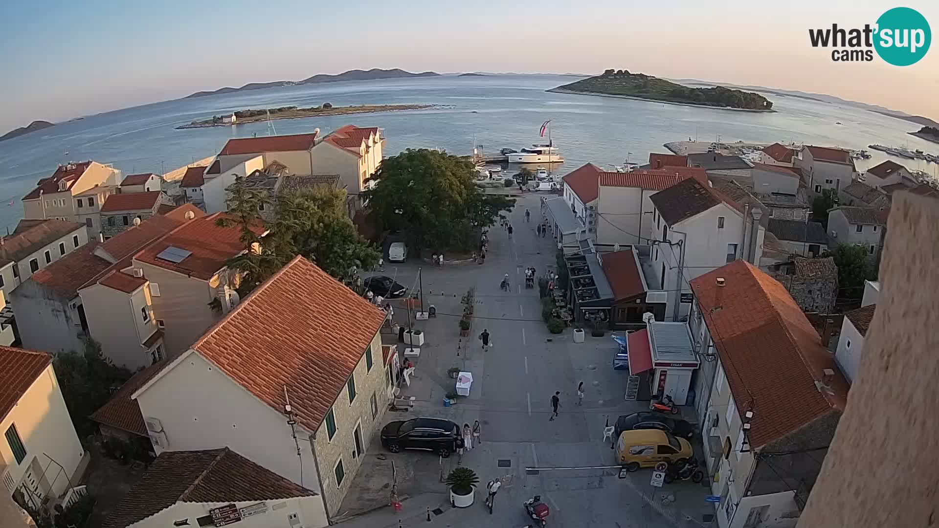 Webcam live Pakoštane – panorama