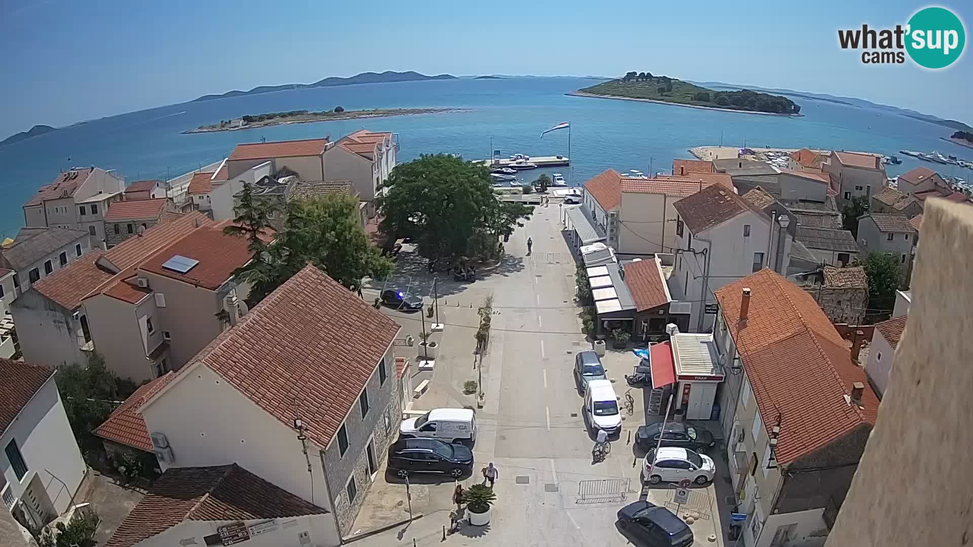 Webcam live Pakoštane – panorama