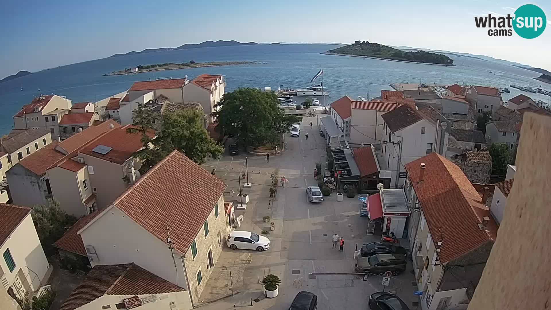 Webcam Live Pakoštane – panorama
