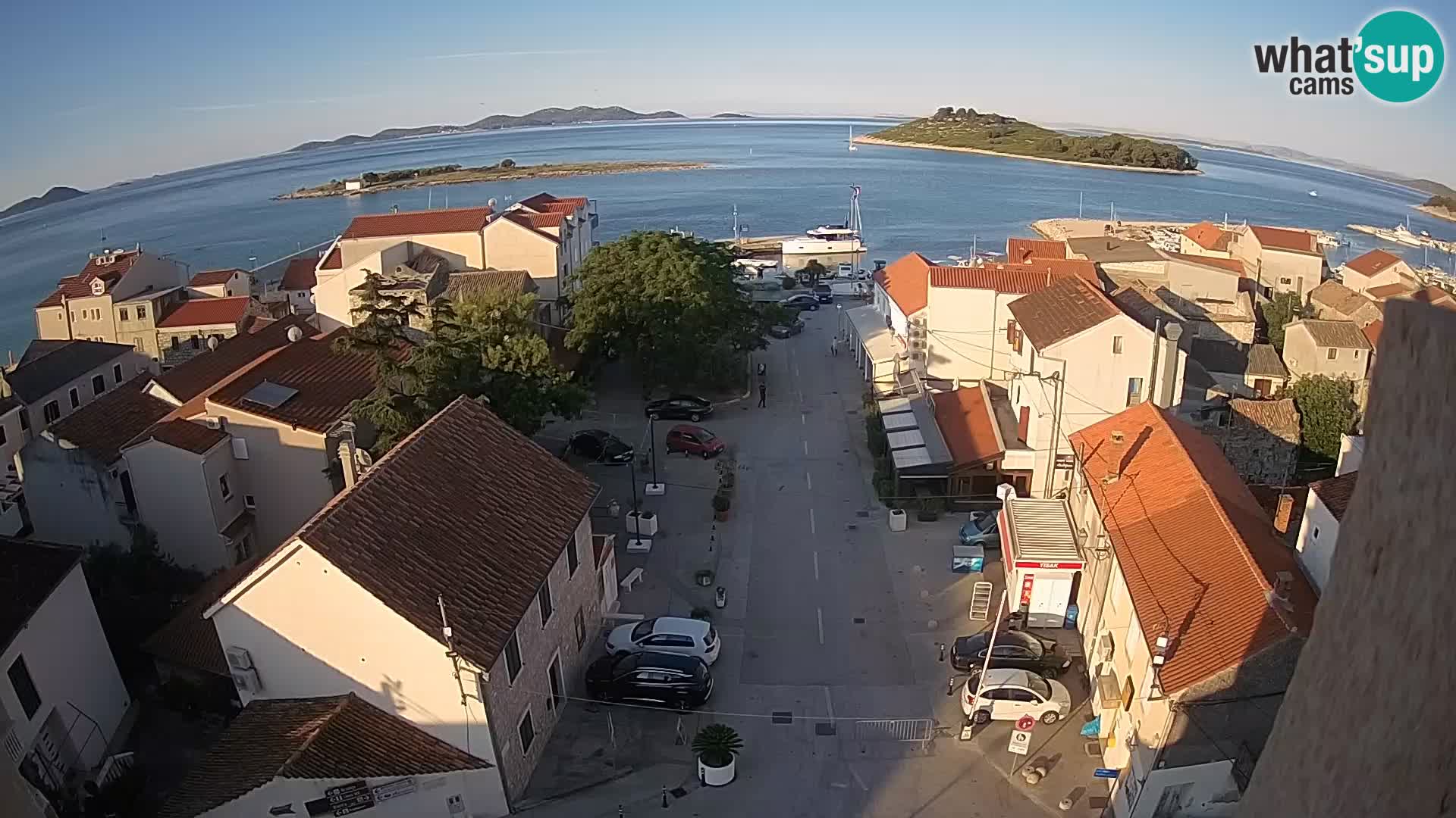 Webcam Live Pakoštane – panorama