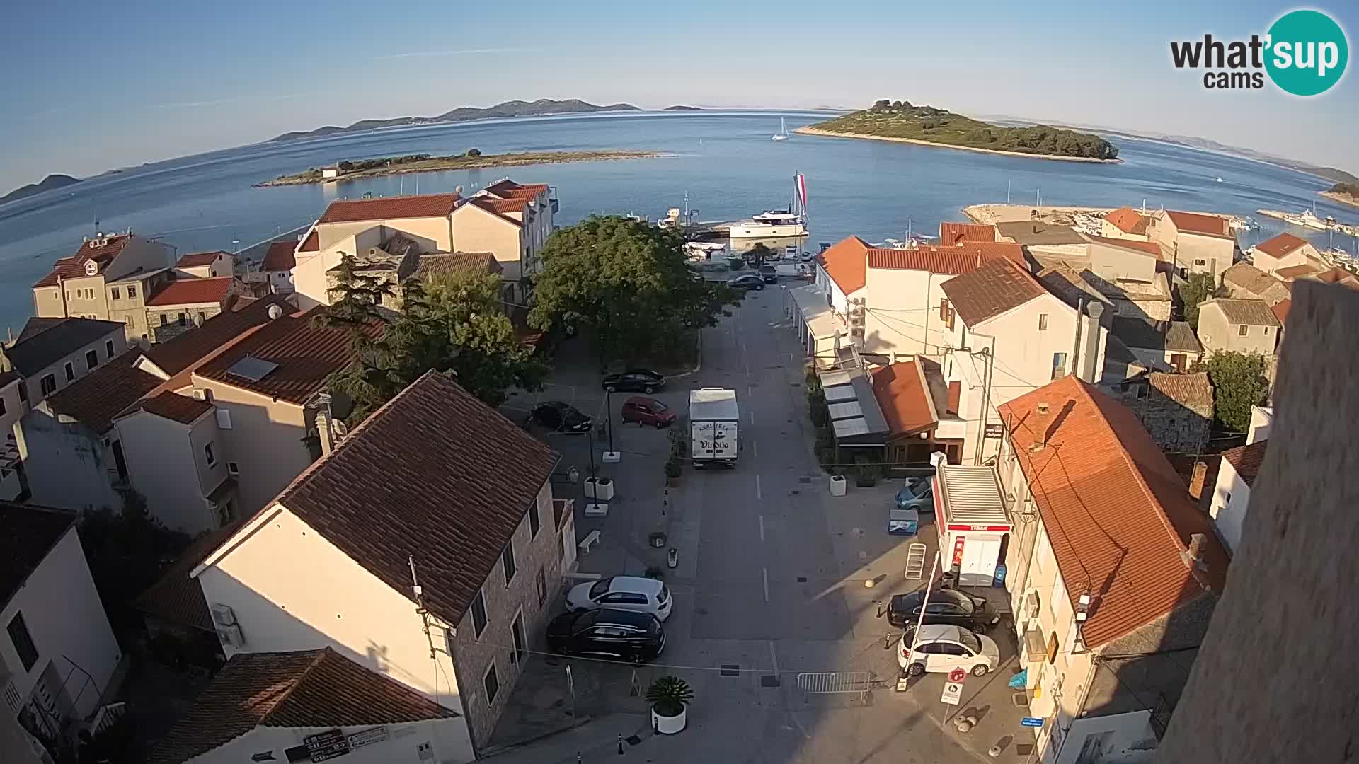 Webcam live Pakoštane – panorama
