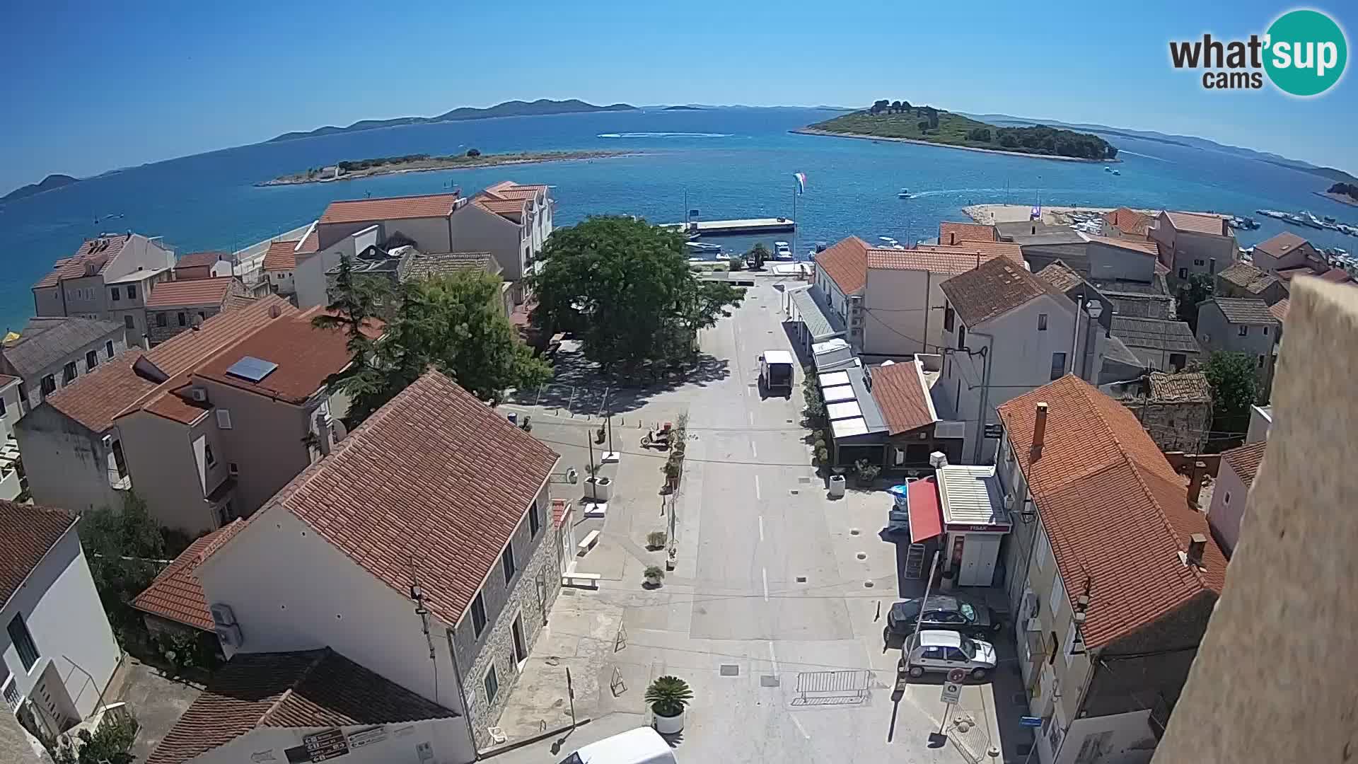 Webcam live Pakoštane – panorama