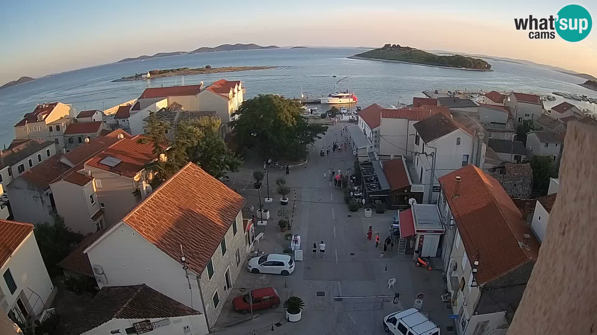 Webcam live Pakoštane – panorama