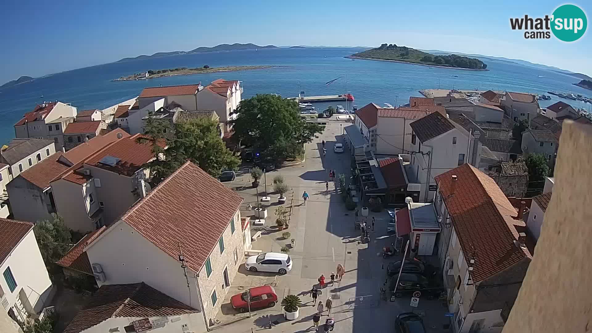 Webcam Live Pakoštane – panorama