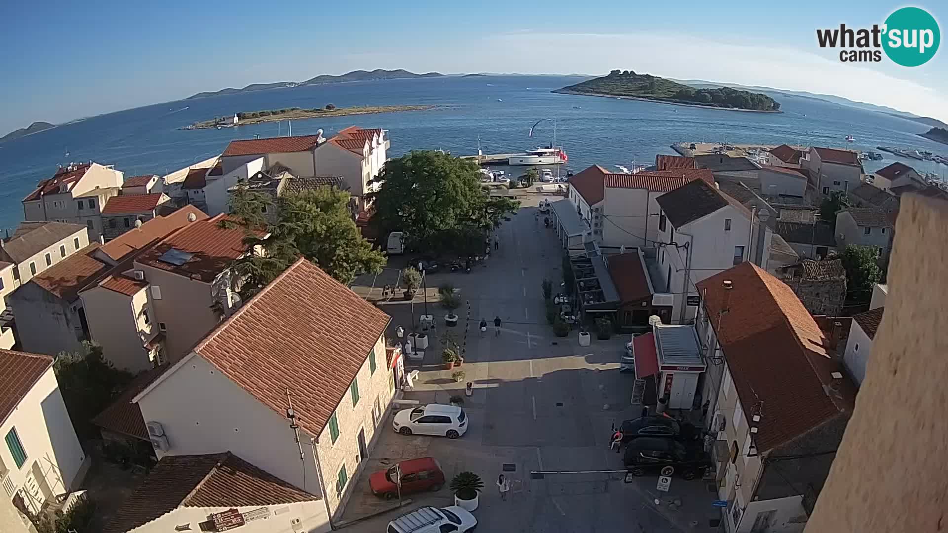 Webcam live Pakoštane – panorama