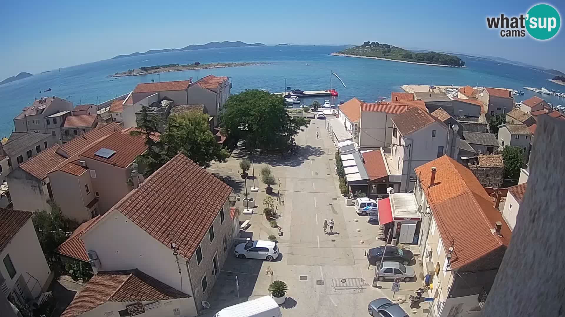Webcam Live Pakoštane – panorama