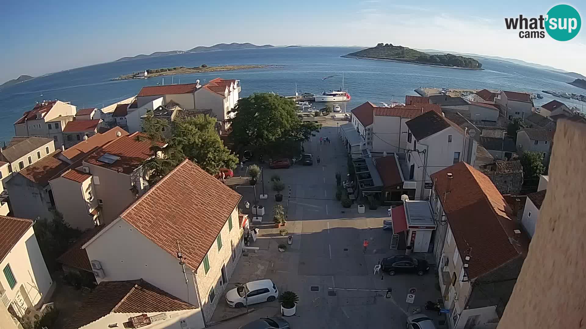 Webcam live Pakoštane – panorama
