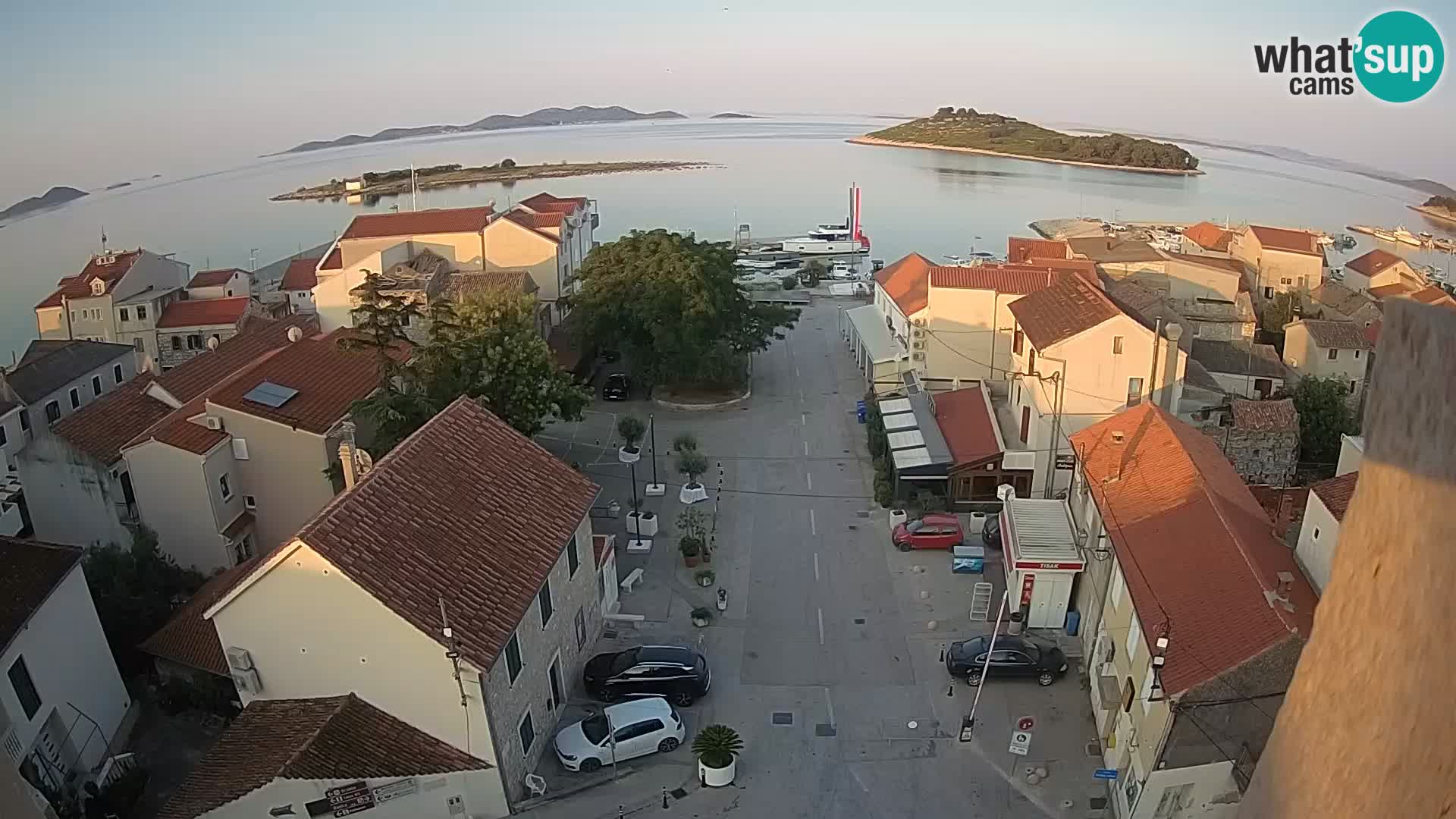 Webcam live Pakoštane – panorama