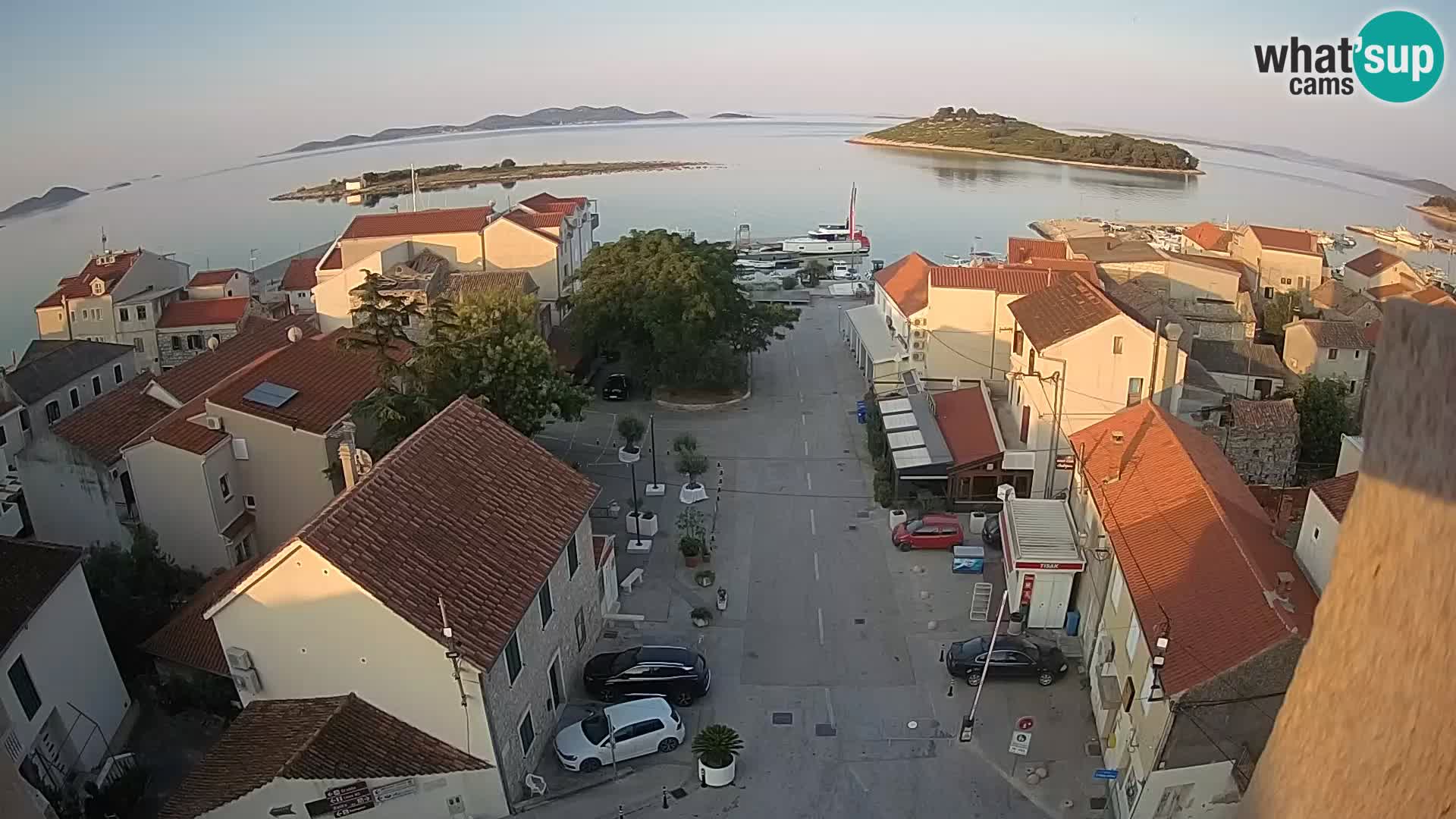 Webcam Live Pakoštane – panorama