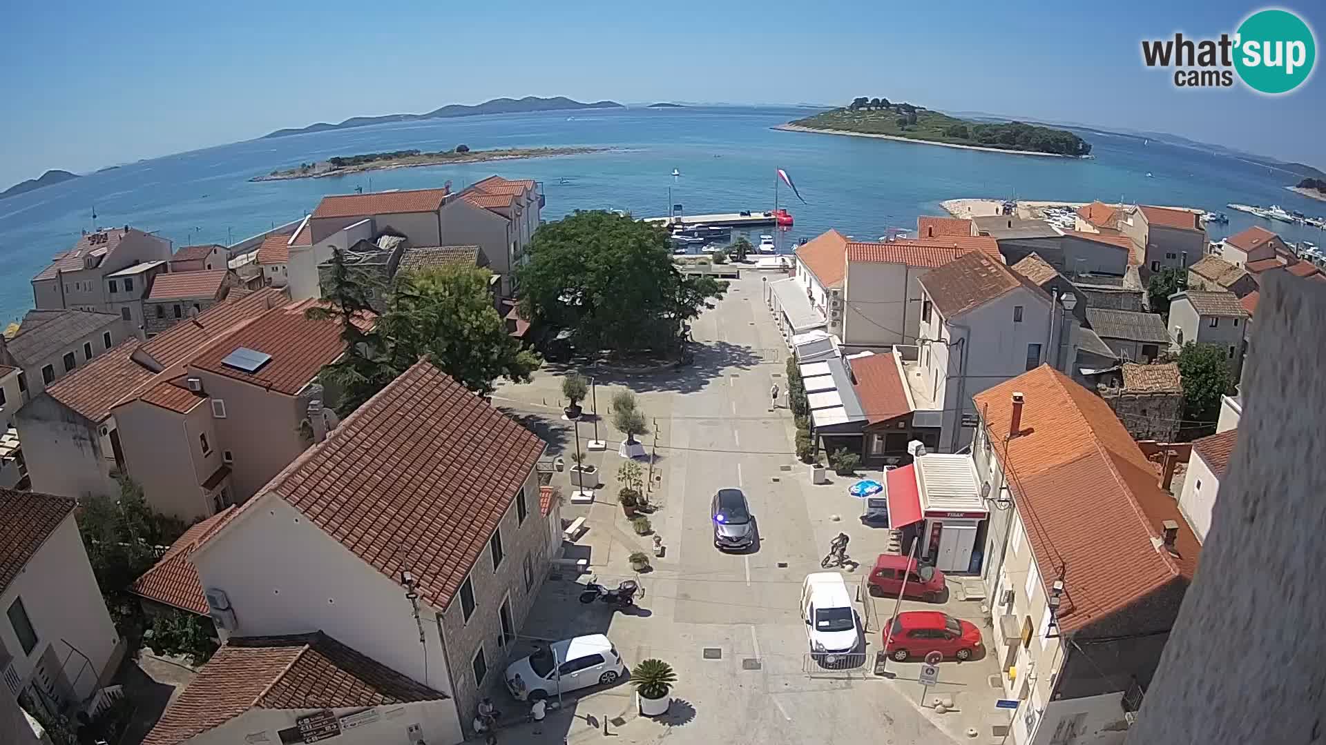 Webcam live Pakoštane – panorama