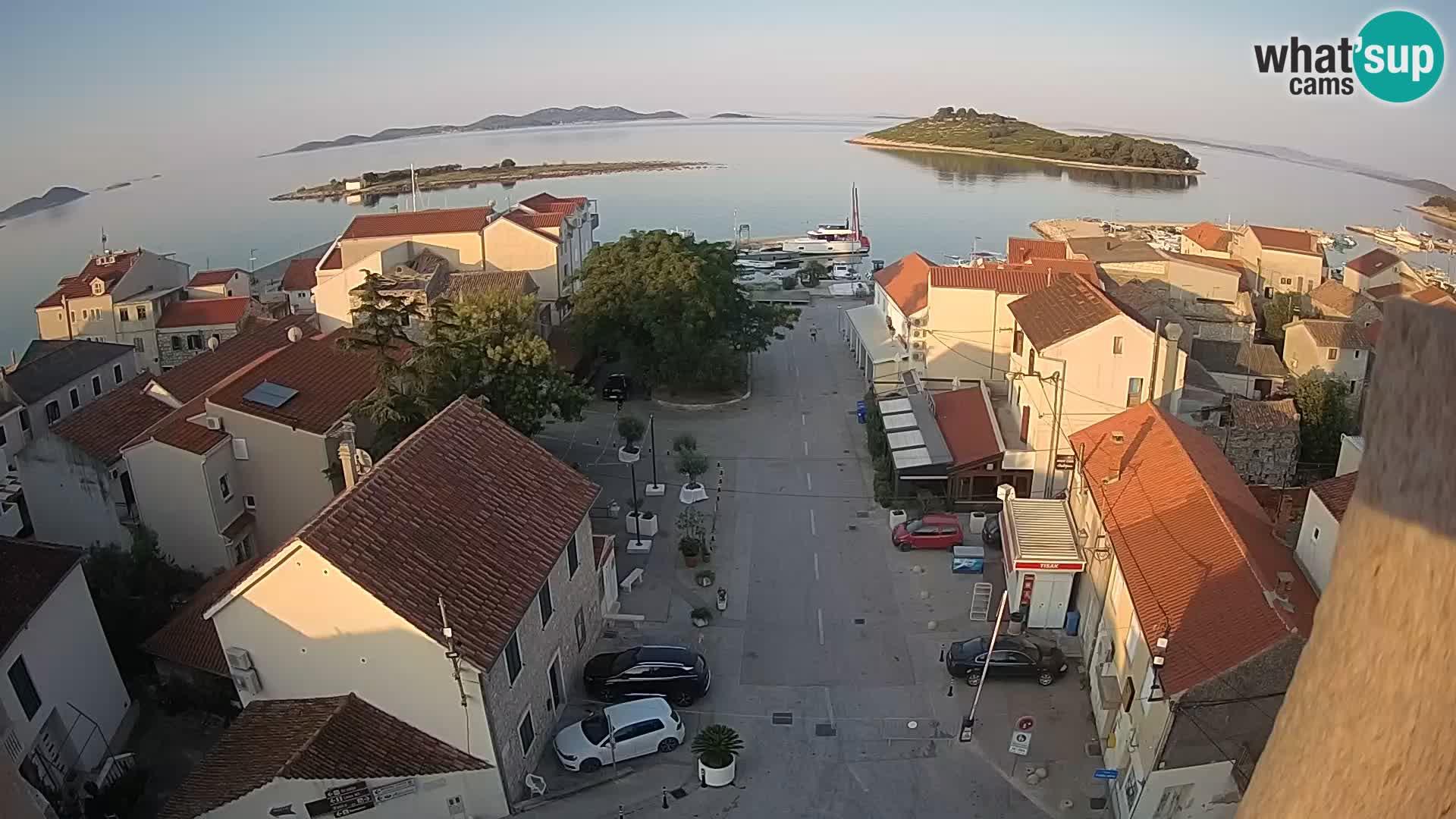 Webcam live Pakoštane – panorama