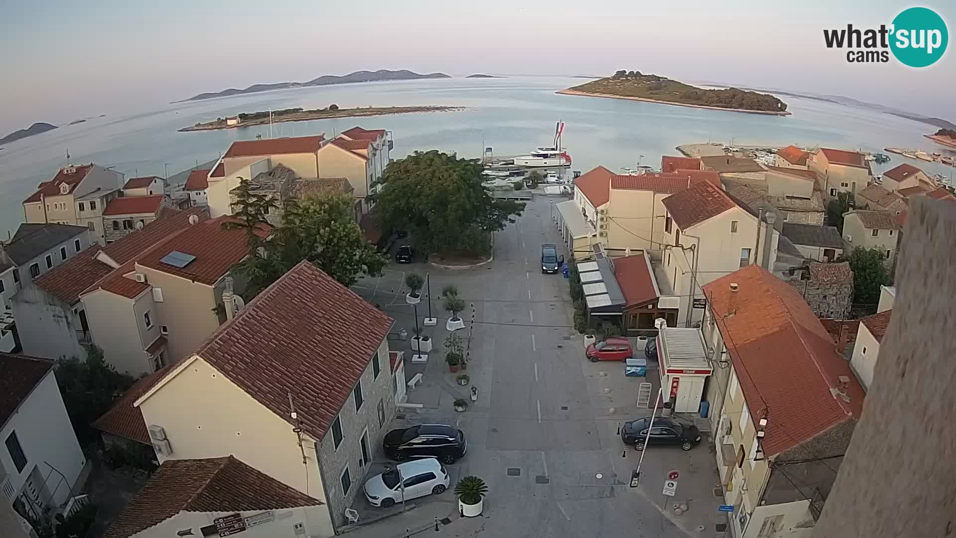 Webcam live Pakoštane – panorama