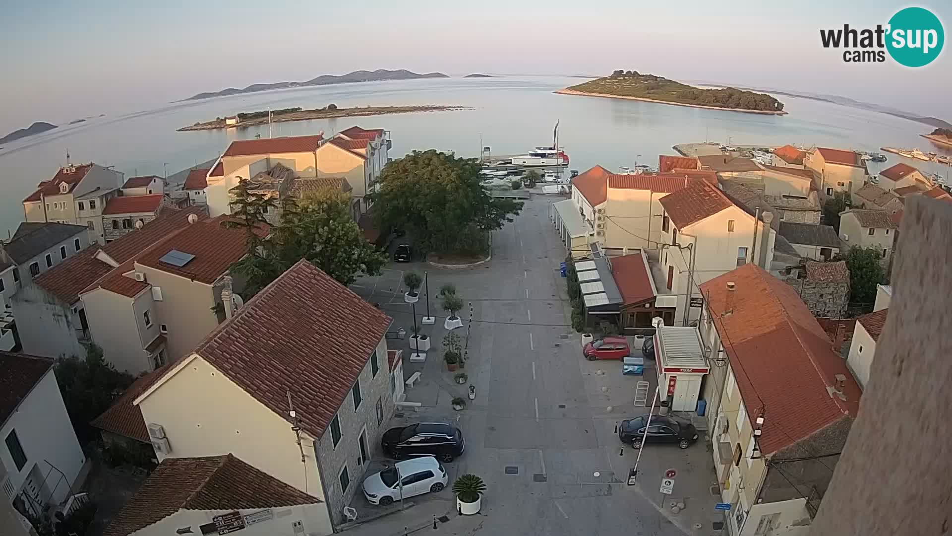 Webcam Live Pakoštane – panorama