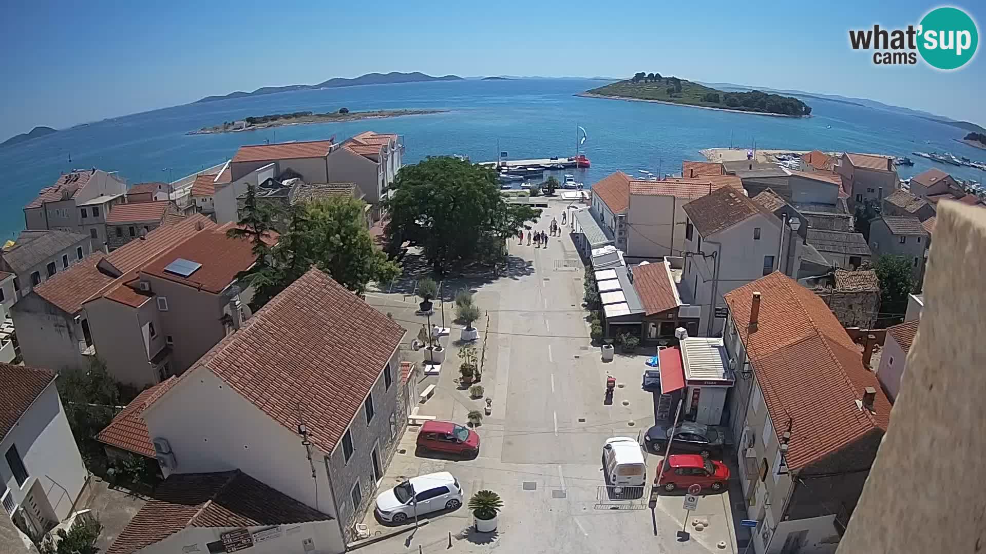 Webcam Live Pakoštane – panorama