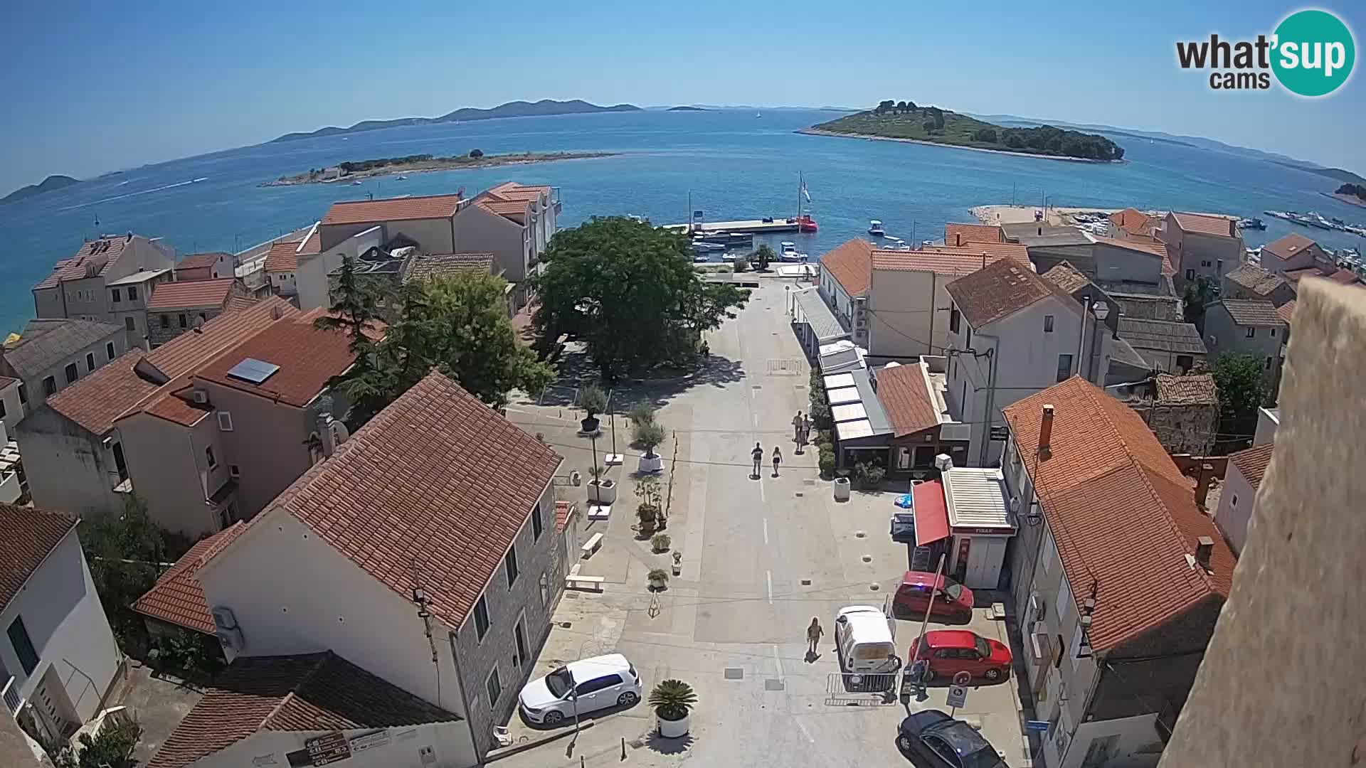 Webcam live Pakoštane – panorama