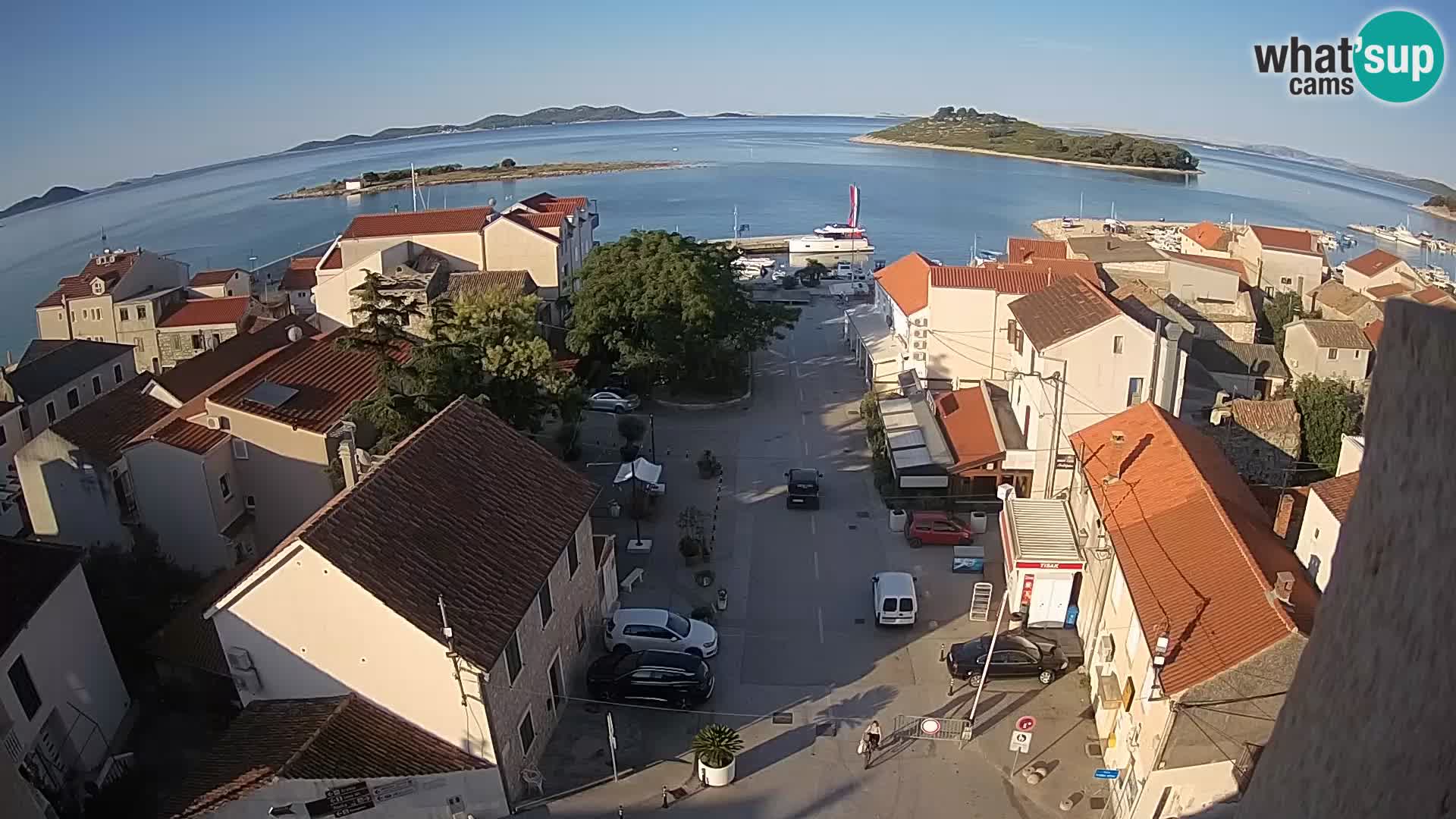 Webcam Live Pakoštane – panorama