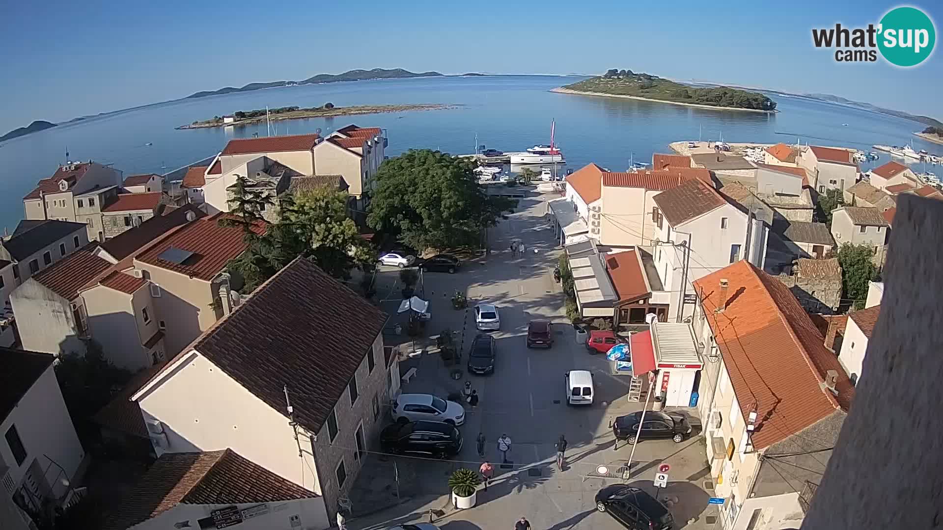 Webcam live Pakoštane – panorama