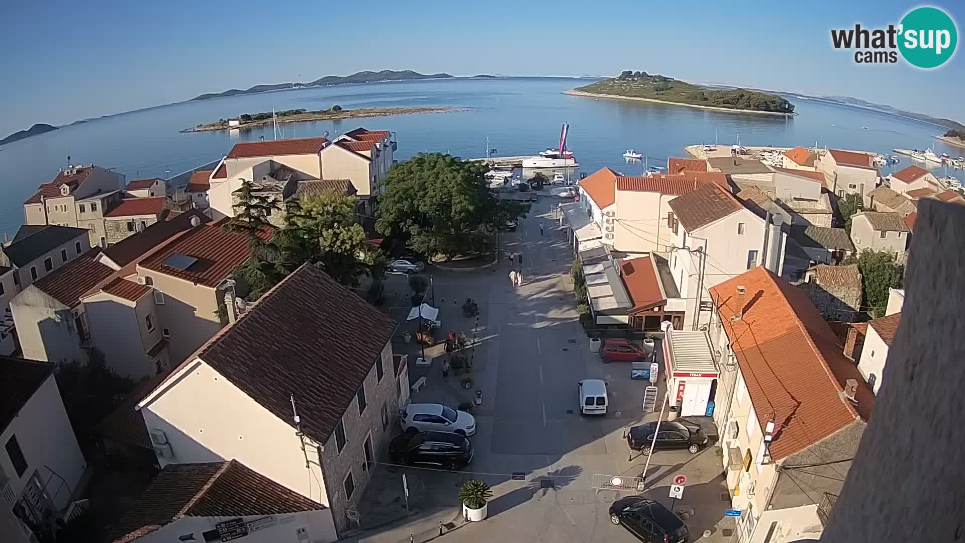 Webcam live Pakoštane – panorama