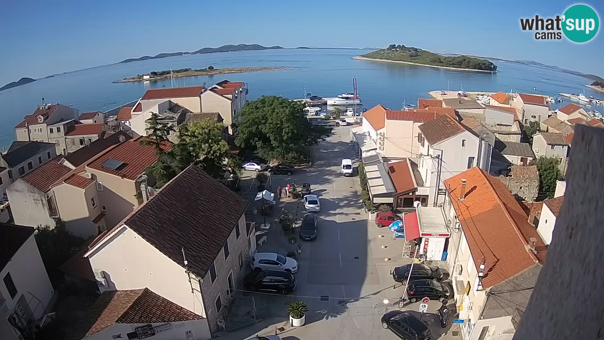 Webcam Live Pakoštane – panorama