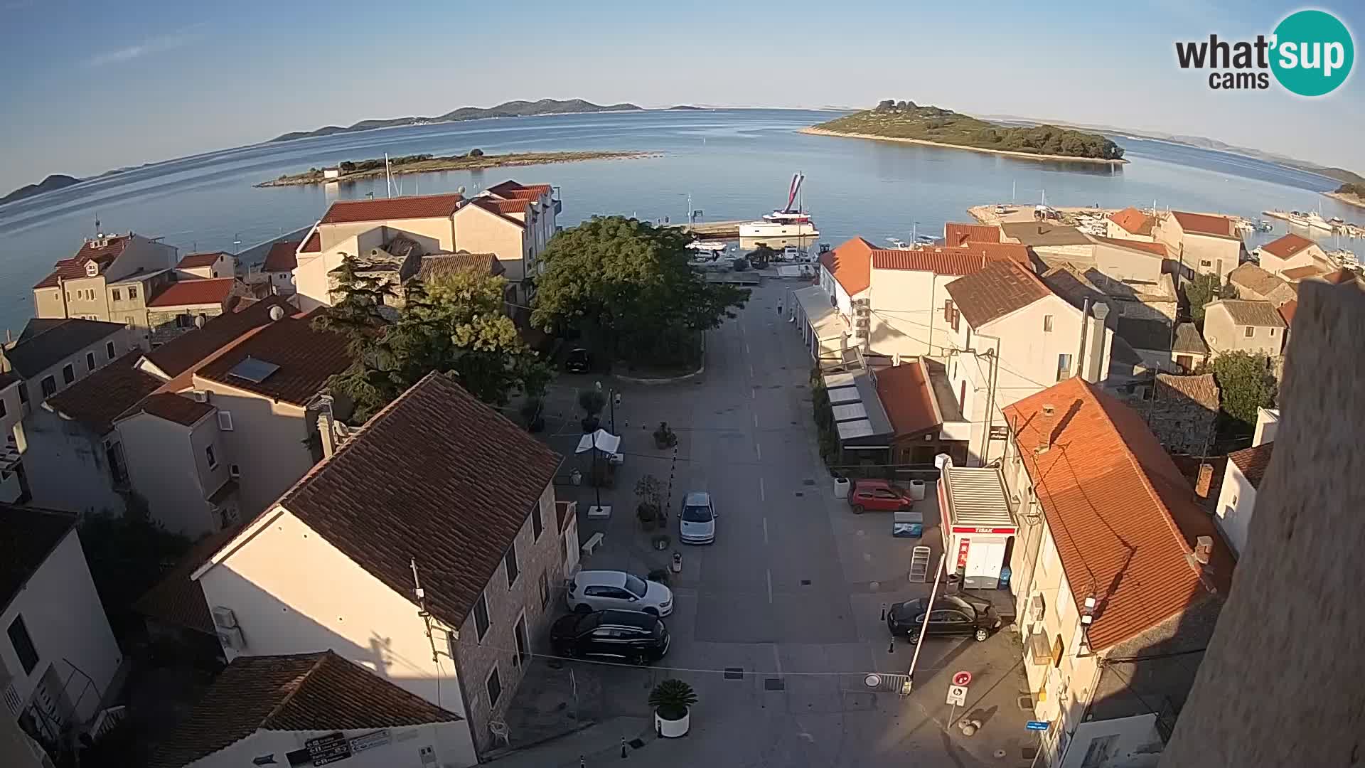 Webcam Live Pakoštane – panorama
