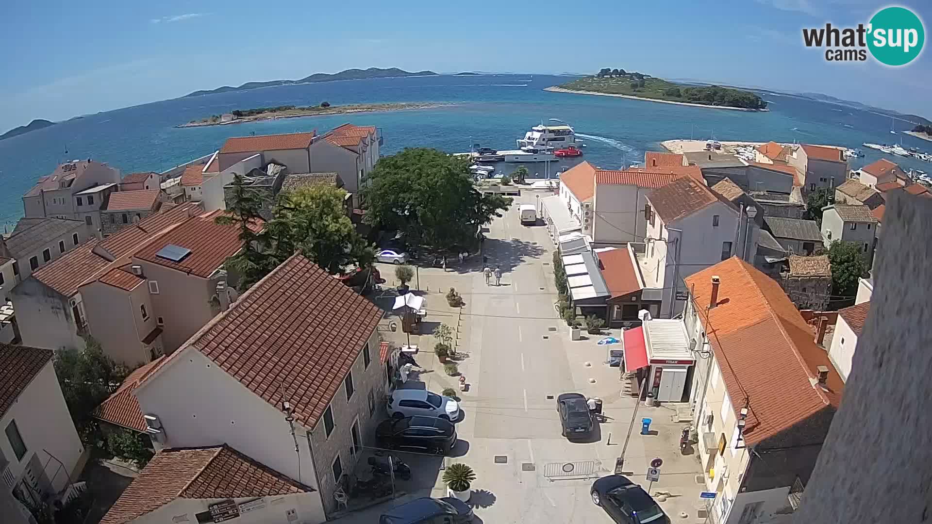 Webcam live Pakoštane – panorama