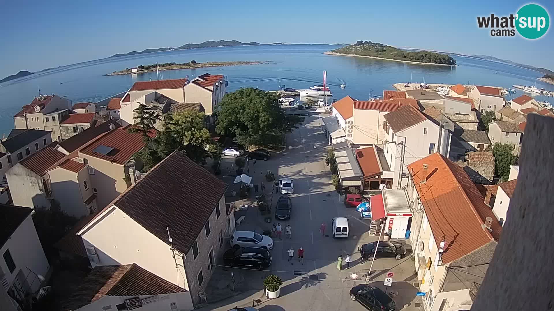 Webcam live Pakoštane – panorama
