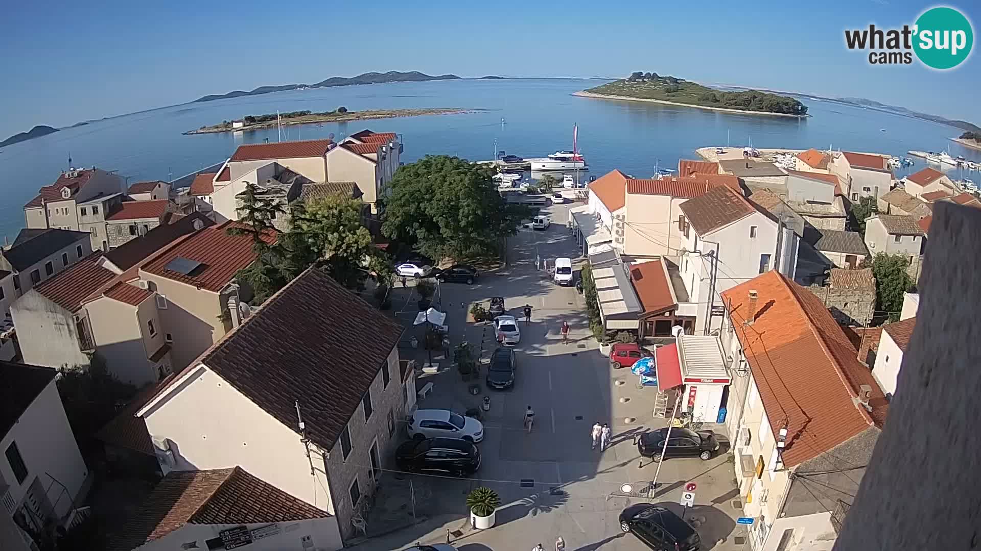 Webcam live Pakoštane – panorama