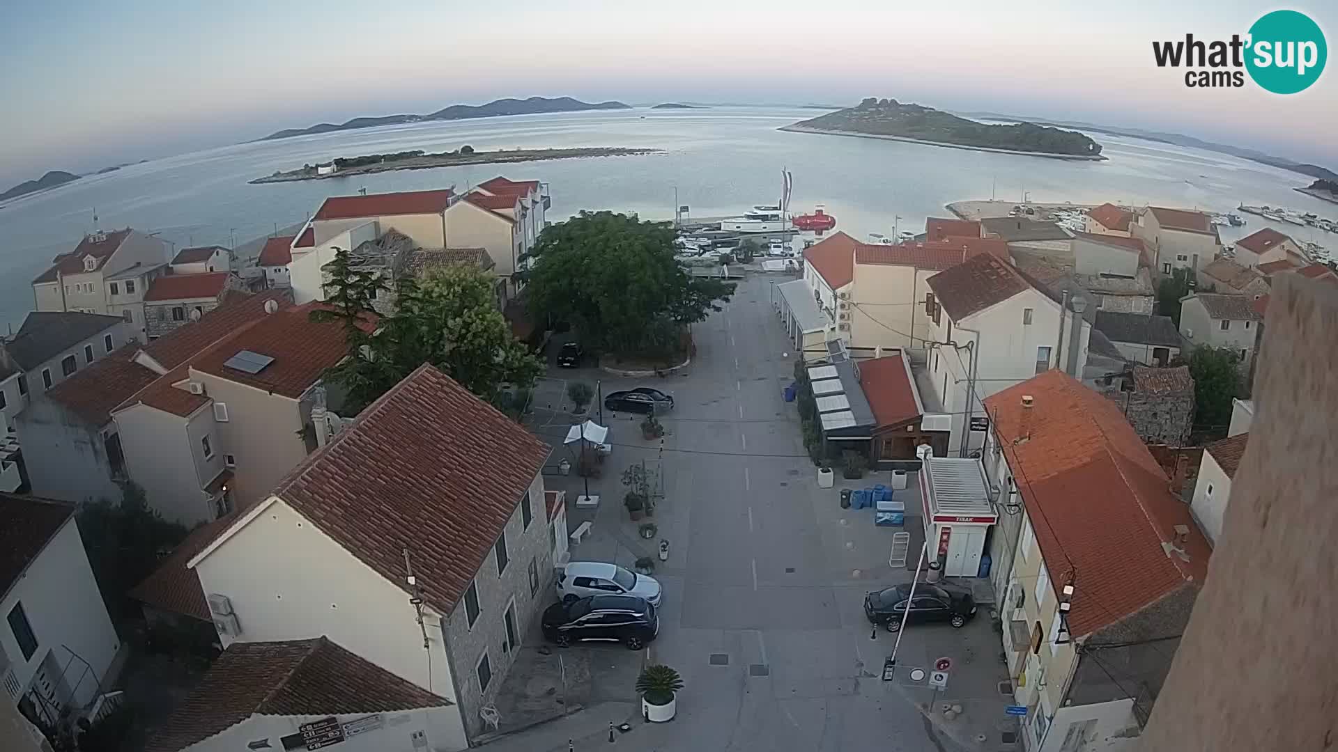 Webcam live Pakoštane – panorama