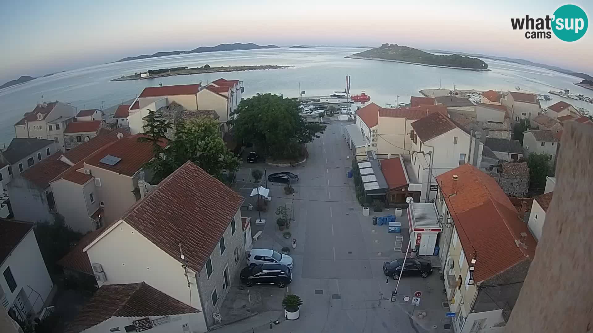 Webcam live Pakoštane – panorama