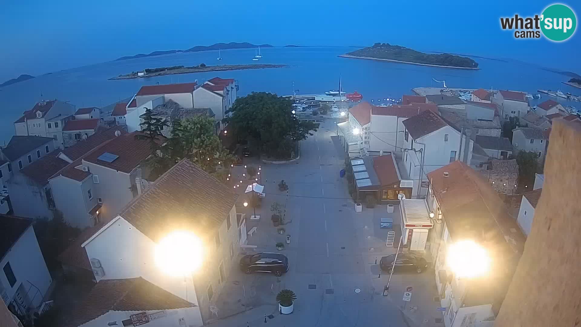 Webcam live Pakoštane – panorama