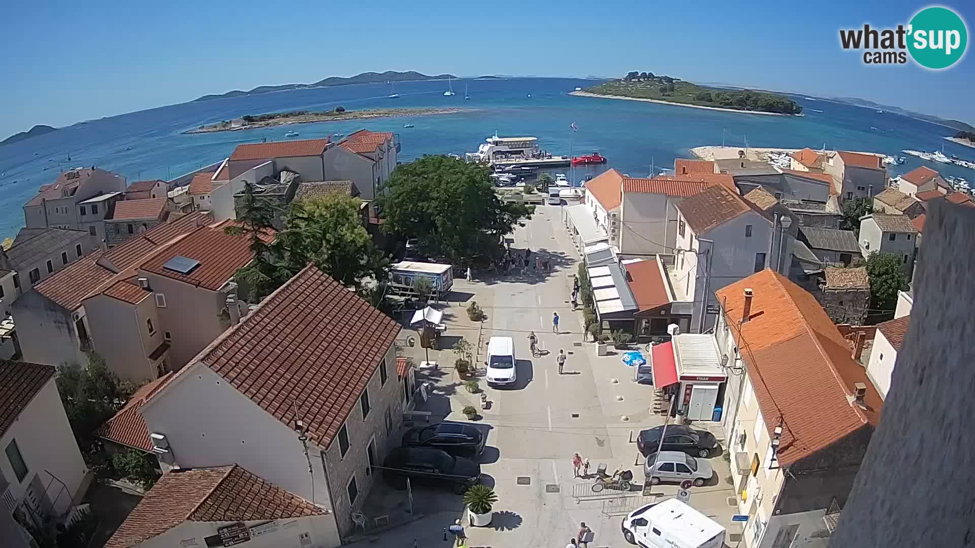 Webcam Live Pakoštane – panorama