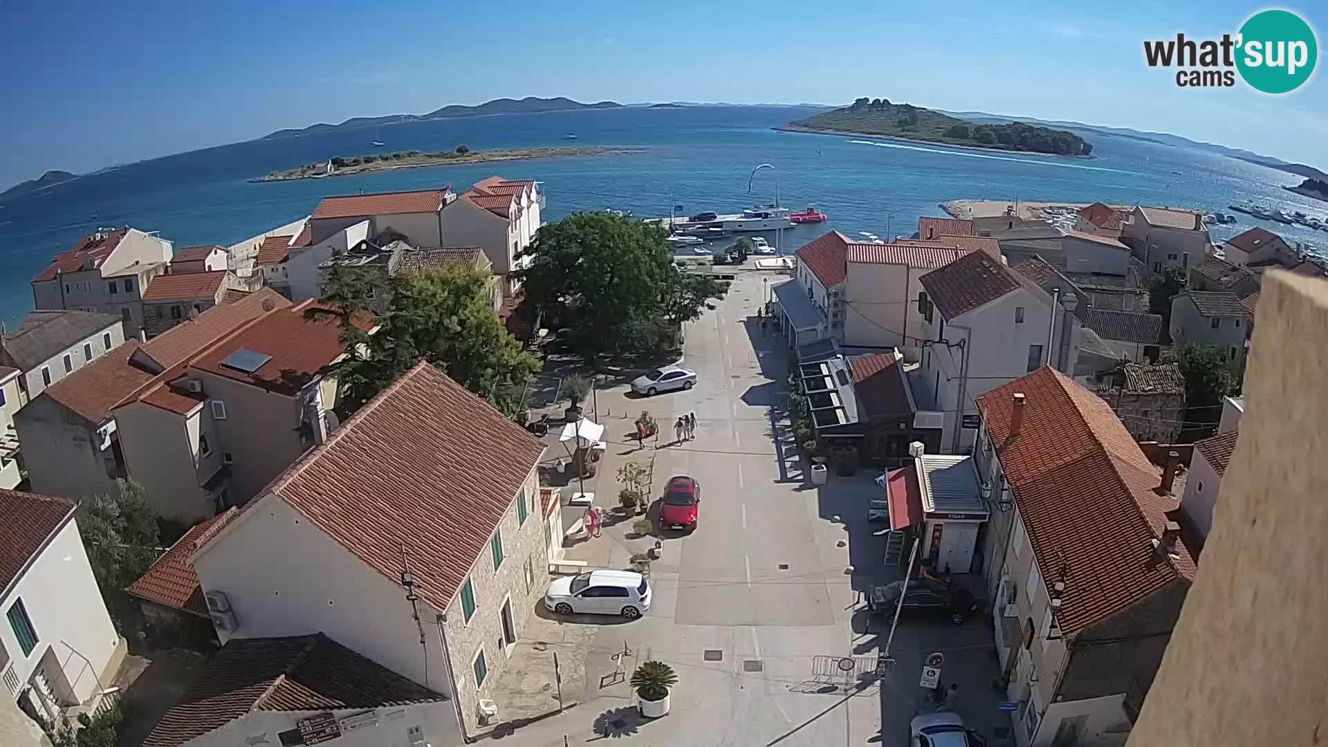 Webcam Live Pakoštane – panorama