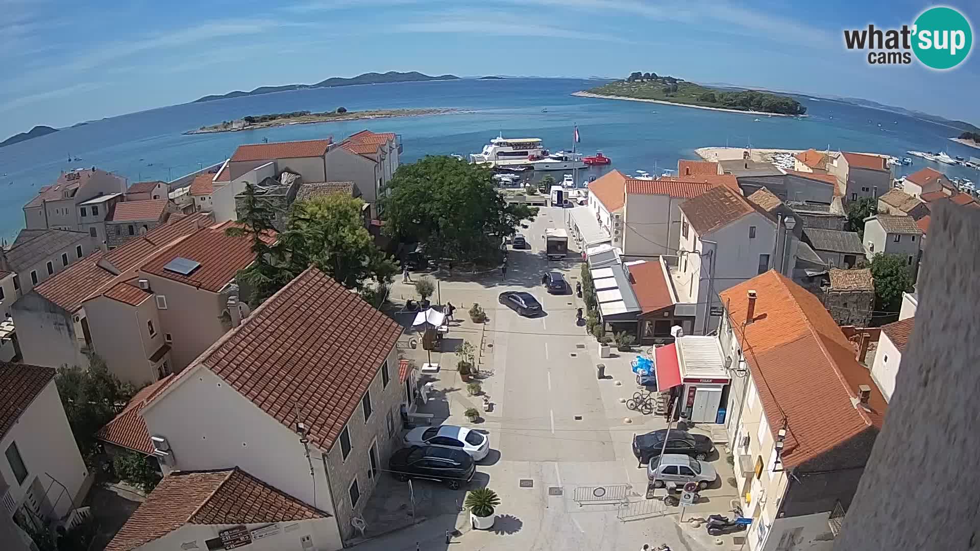 Webcam live Pakoštane – panorama