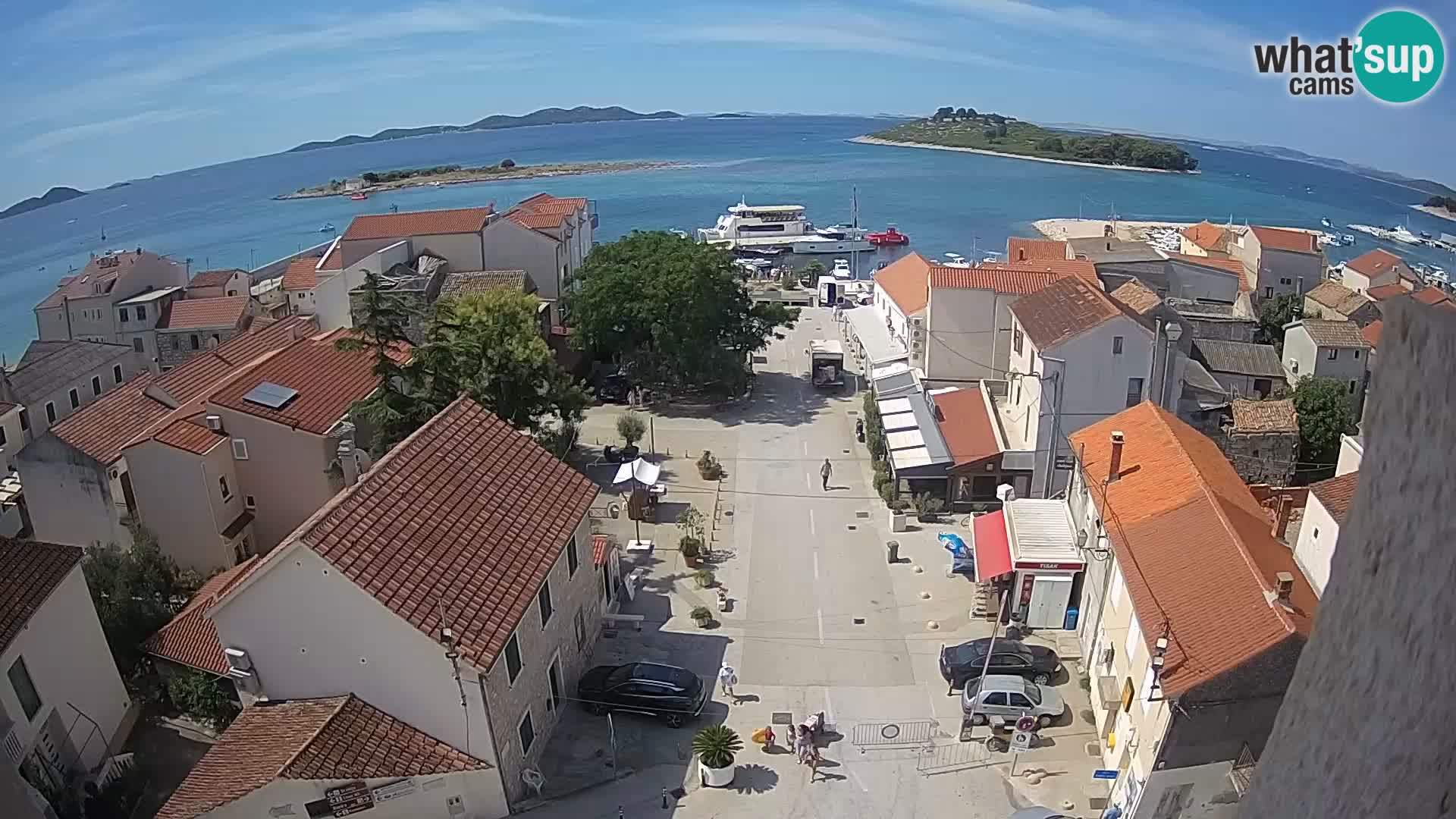 Webcam live Pakoštane – panorama