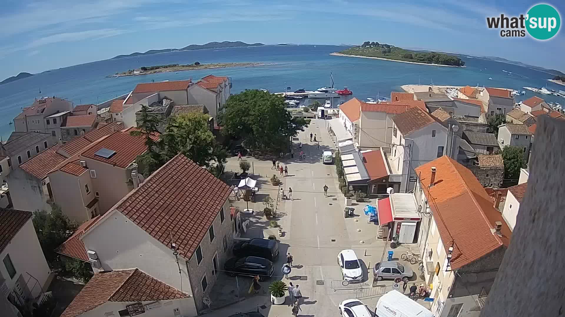 Webcam live Pakoštane – panorama