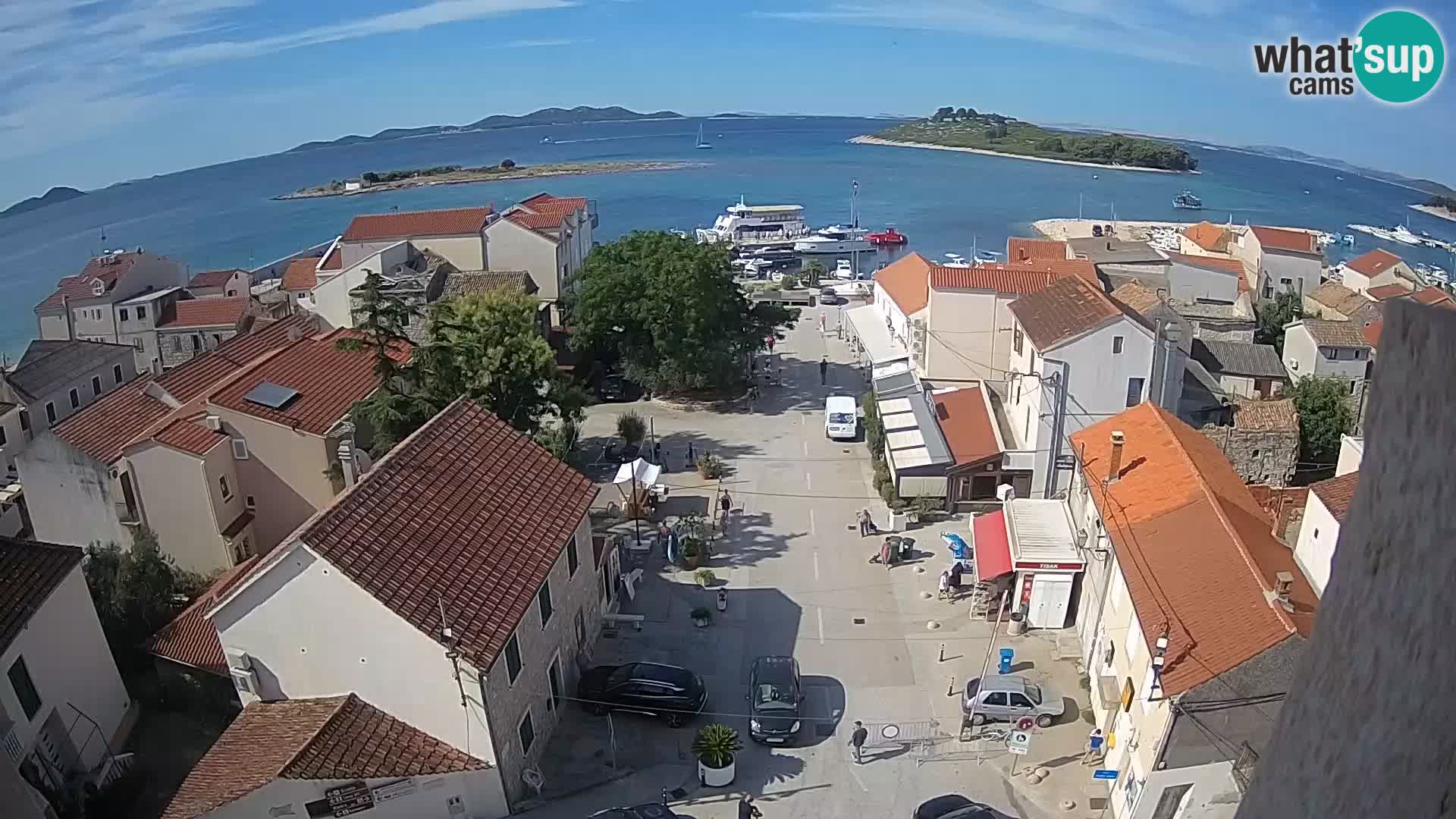 Webcam live Pakoštane – panorama