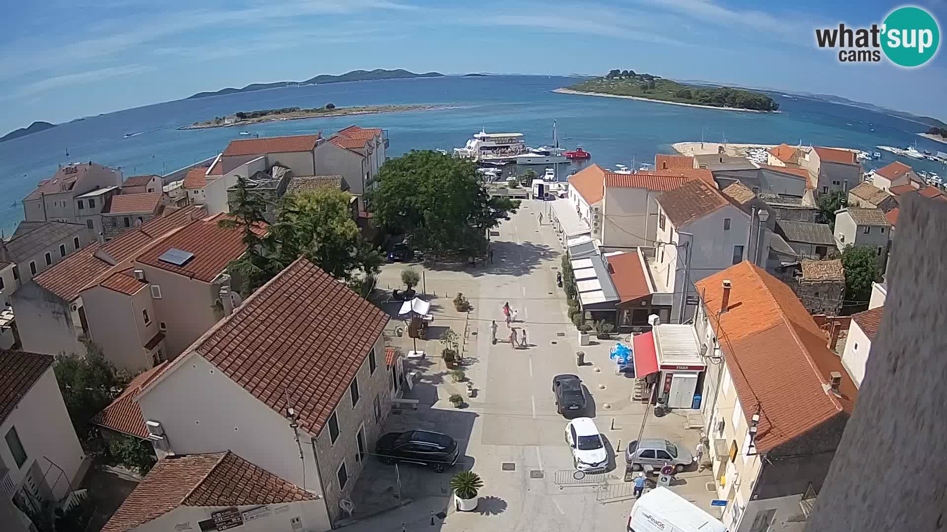 Webcam live Pakoštane – panorama