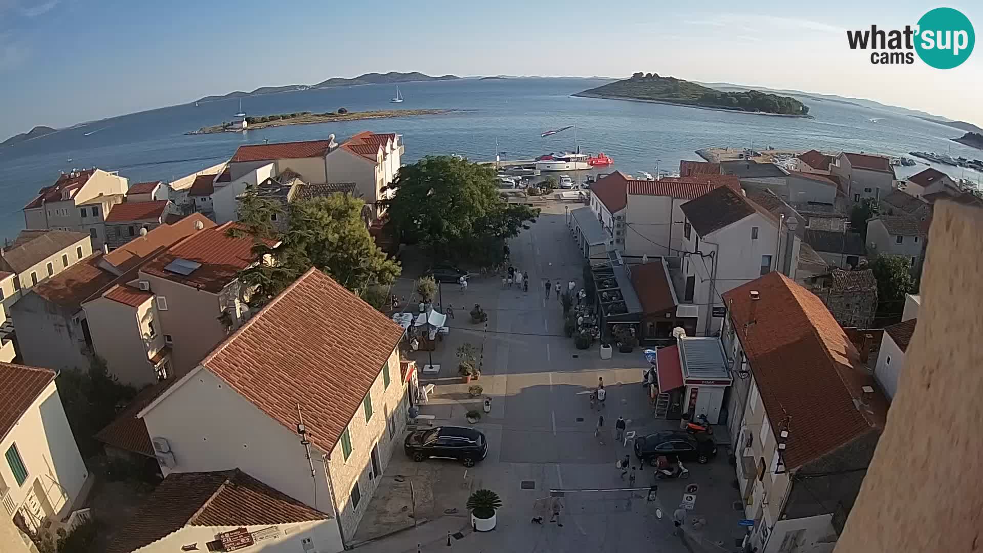 Webcam Live Pakoštane – panorama