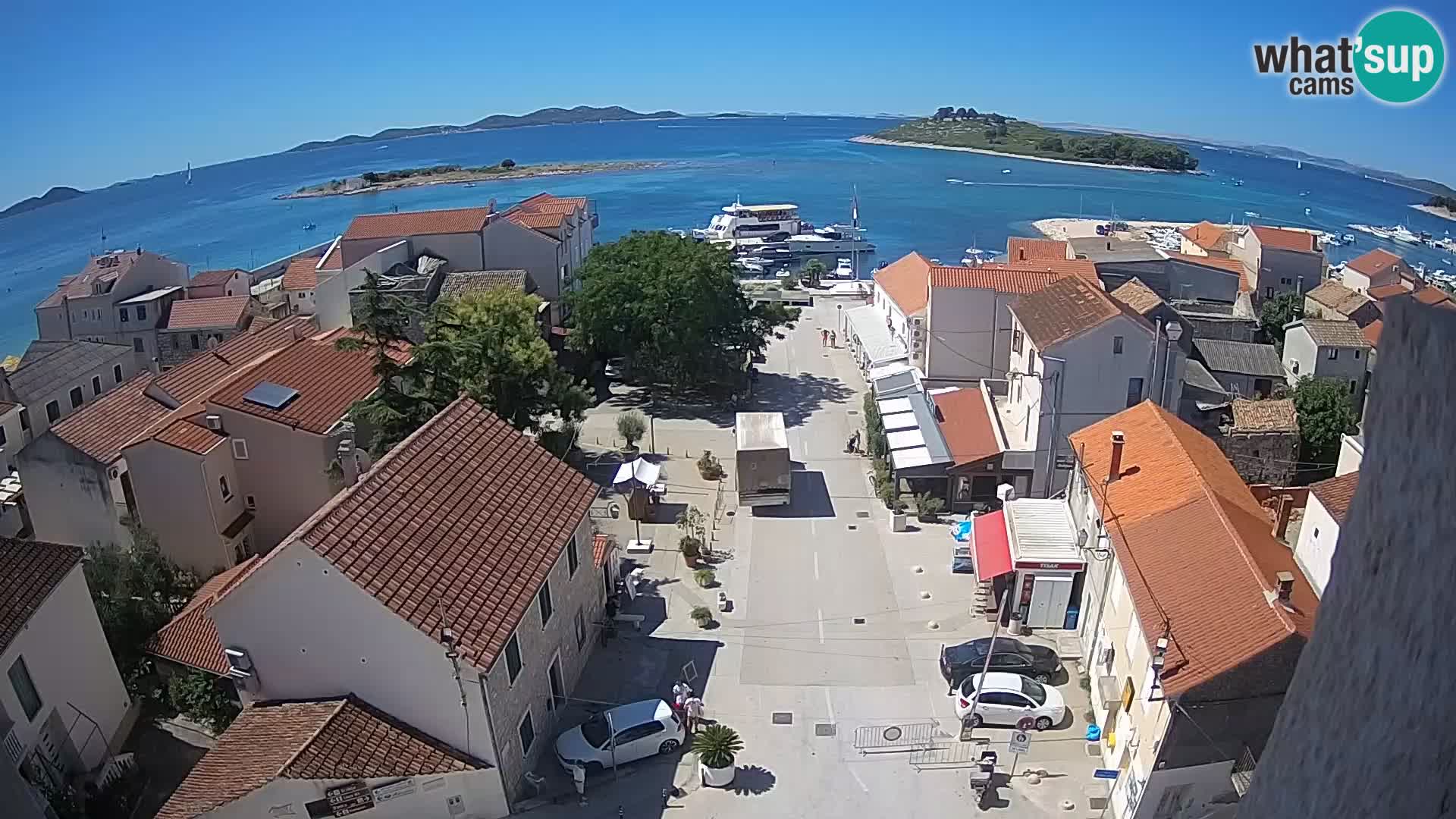 Webcam Live Pakoštane – panorama