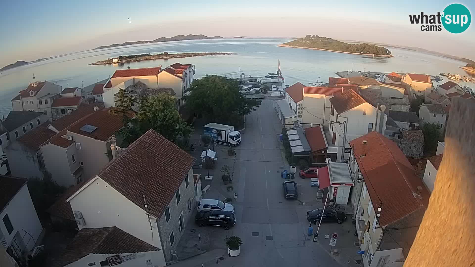 Webcam live Pakoštane – panorama