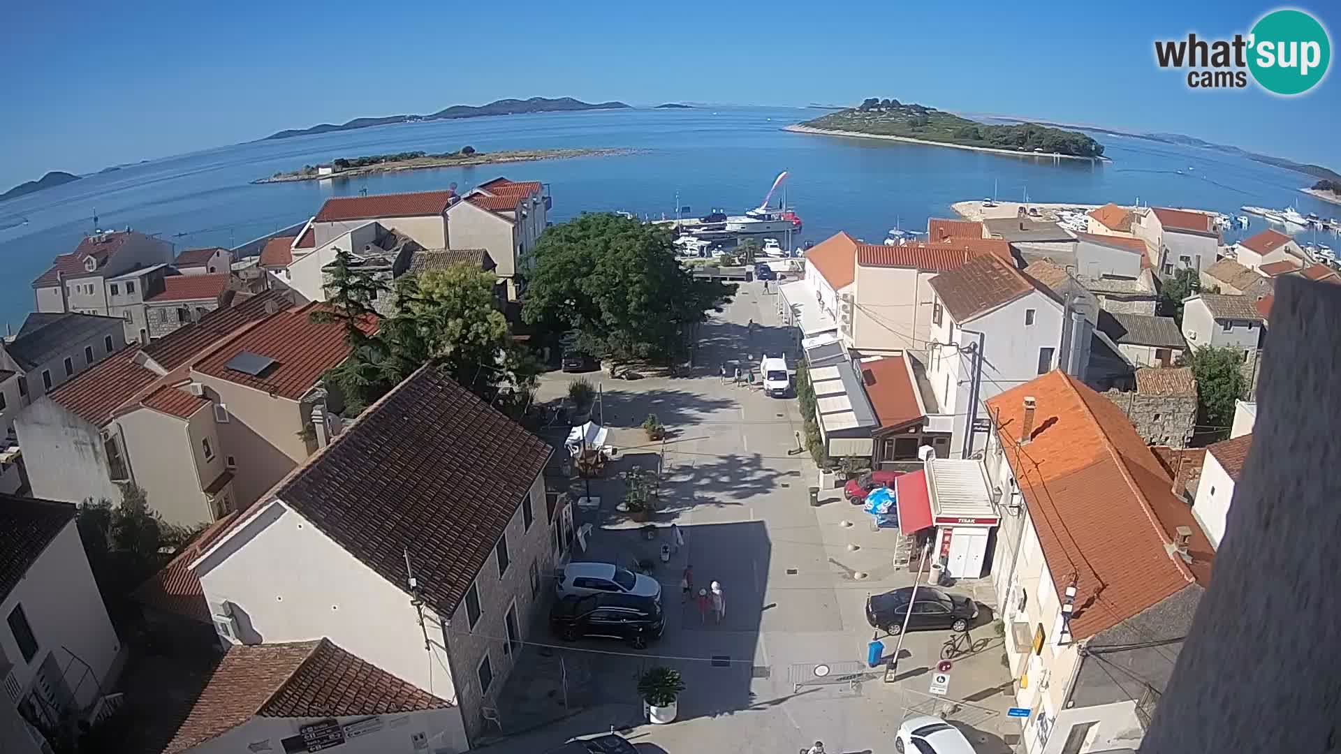 Webcam live Pakoštane – panorama