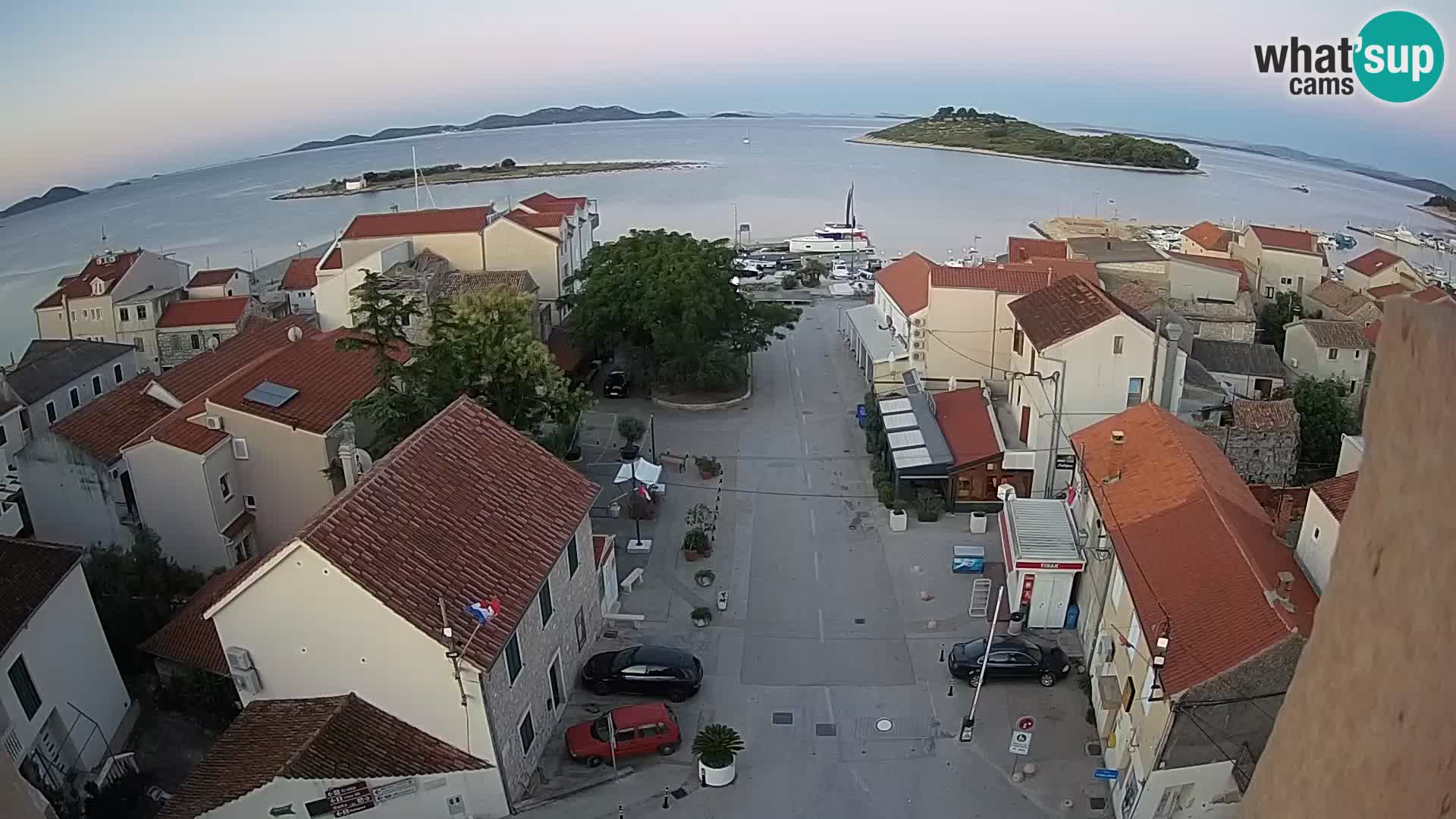 Webcam live Pakoštane – panorama