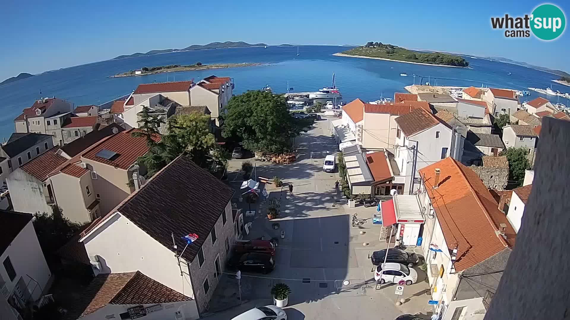 Webcam live Pakoštane – panorama
