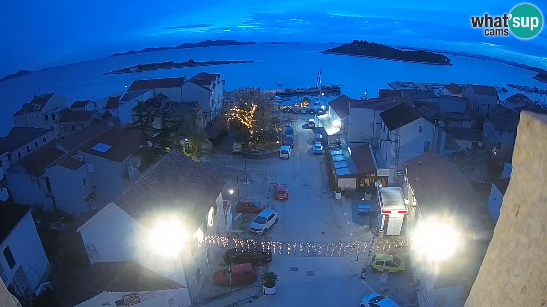 Webcam live Pakoštane – panorama