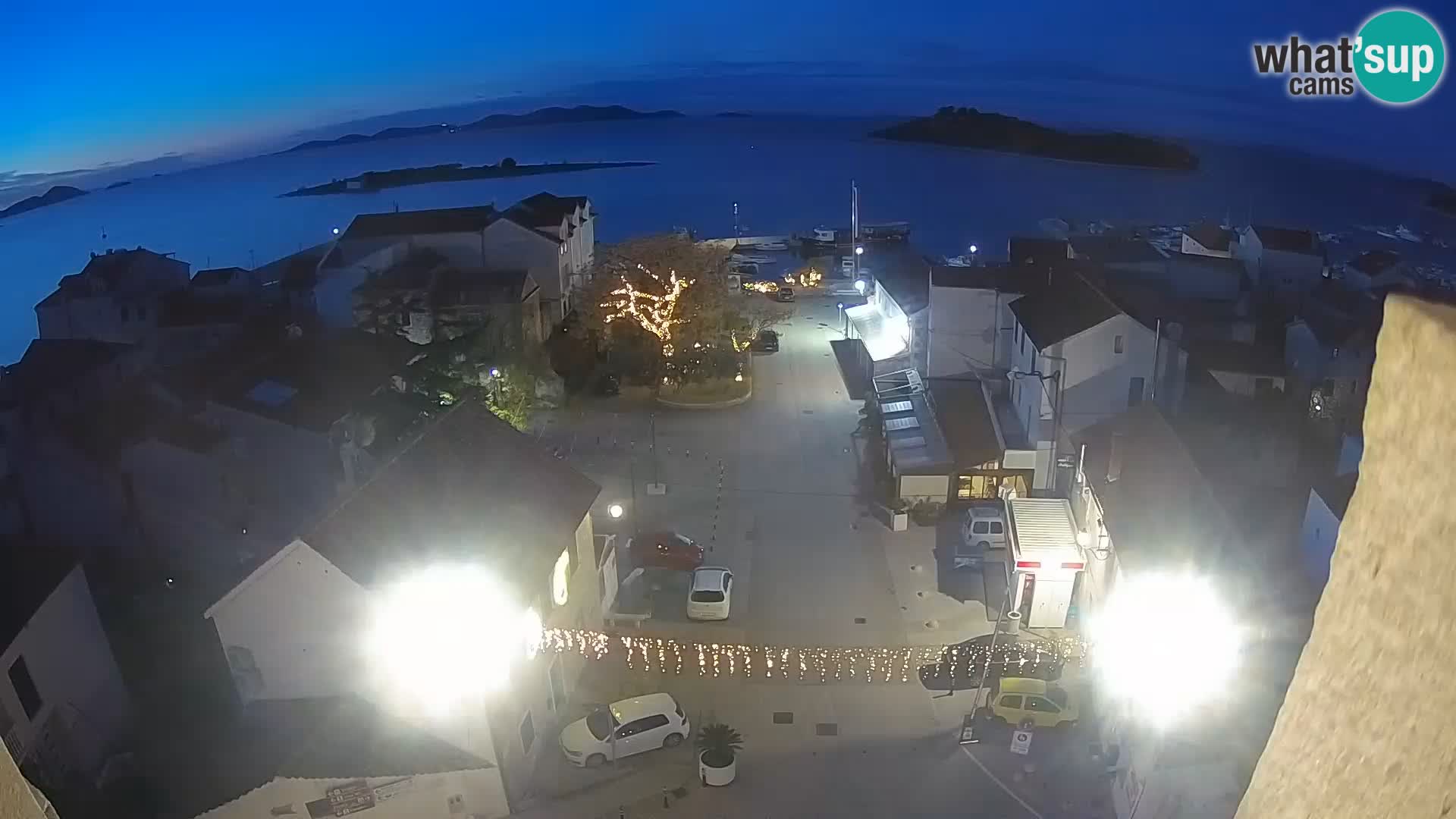 Webcam live Pakoštane – panorama