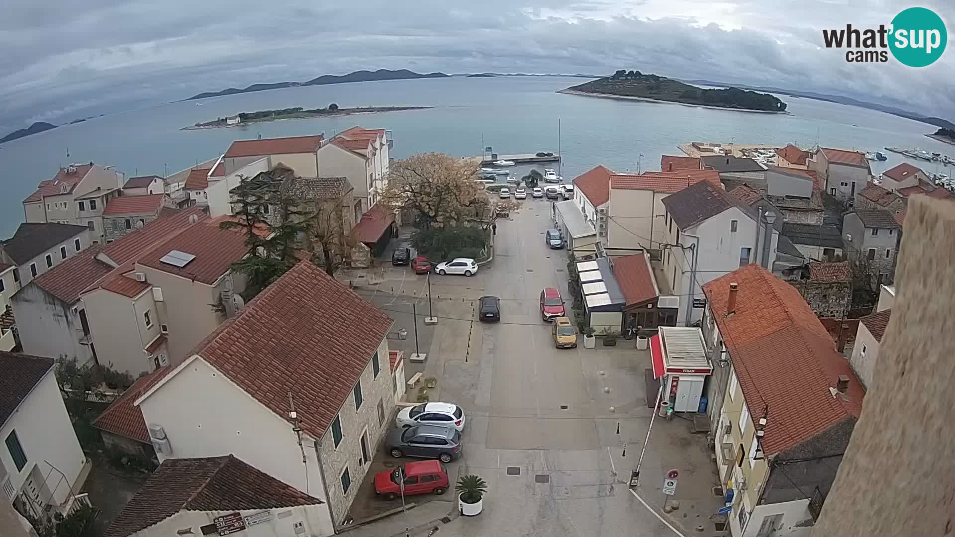 Webcam live Pakoštane – panorama