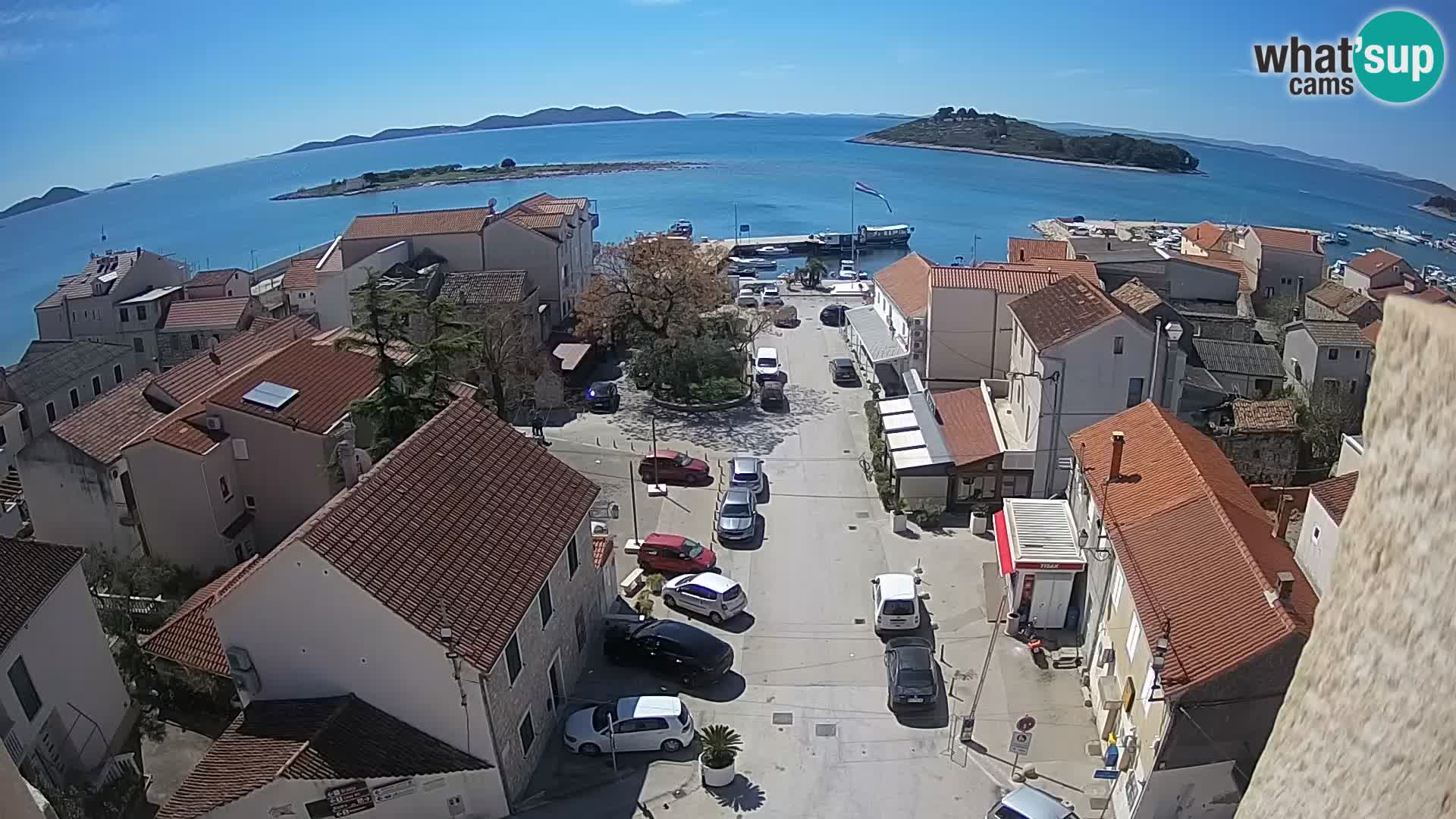Webcam live Pakoštane – panorama
