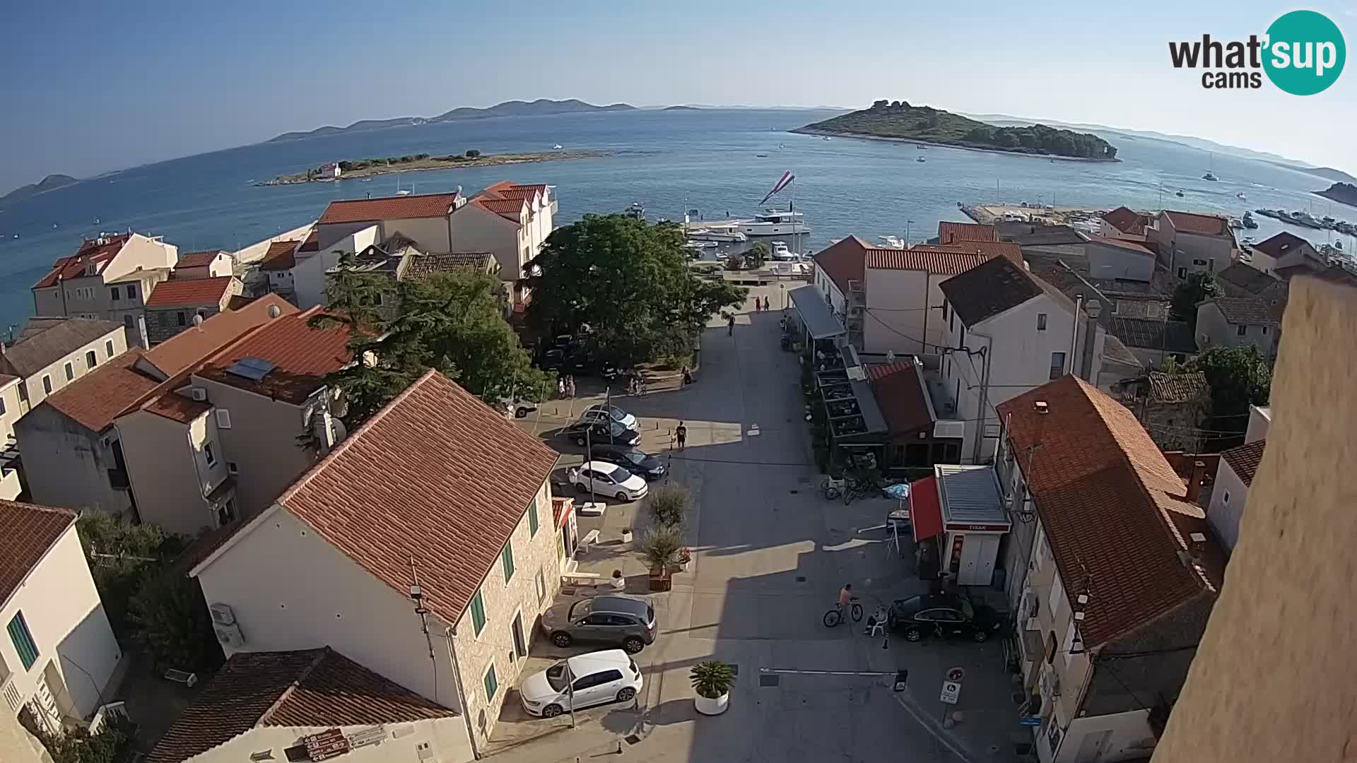 Webcam live Pakoštane – panorama